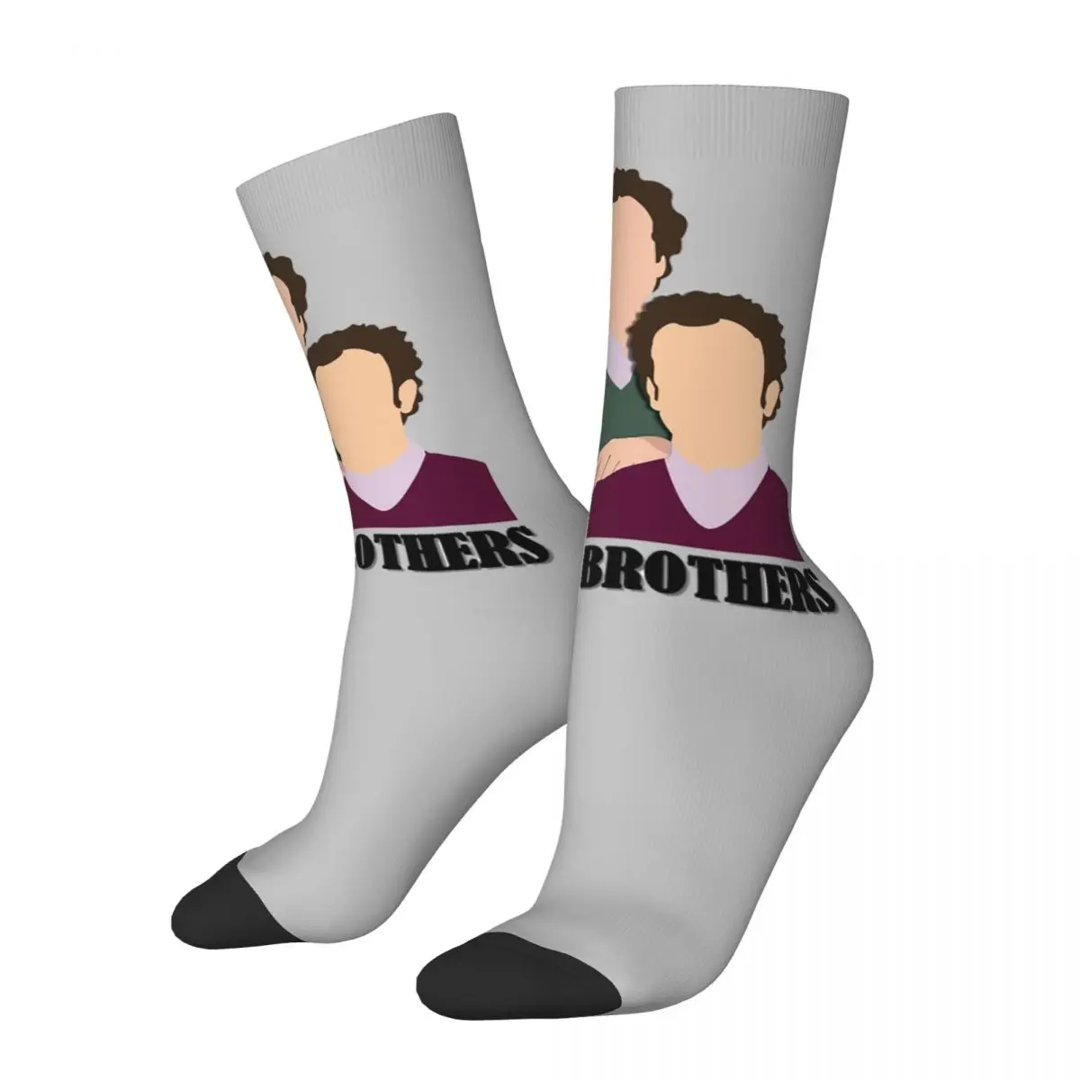 

Носки Step Brothers, Супермягкие чулки в стиле Харадзюку, всесезонные длинные носки, аксессуары для мужчин и женщин, подарок на день рождения