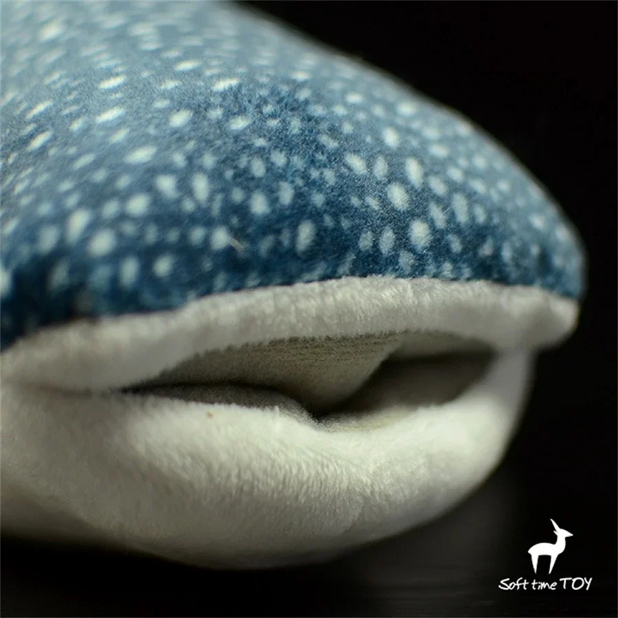 Whale Shark High Fidelity Anime Cute Ocean Plushie Gaint Fish Plush Toys Lifelike Animals Simulation Stuffed Doll Kawai Toy Gift 5