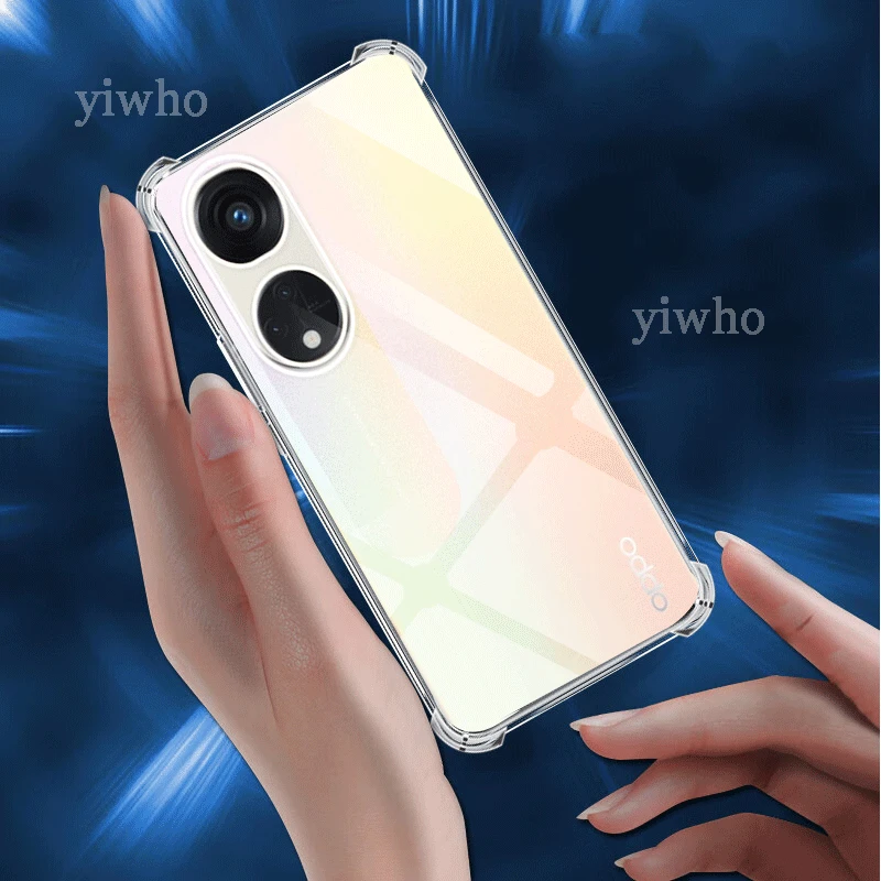 Enhanced Soft Silicon Clear Shockproof Phone Case - Protective Bumper Coque