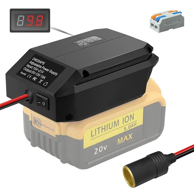 20v Battery Adapter Dewalt 20 Volt Usb Charger Dewalt Battery Cell