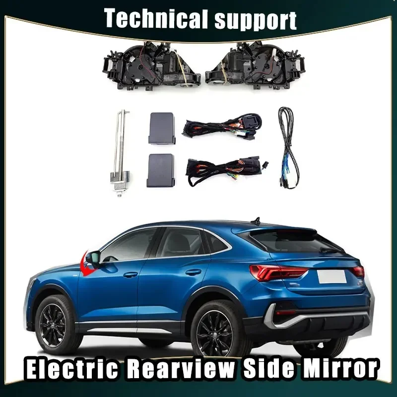 

Car Mirror Accessories for Audi Q3 2015- Auto Intelligent Automatic Car Electric Rearview Side Mirror Folding System Kit Modules