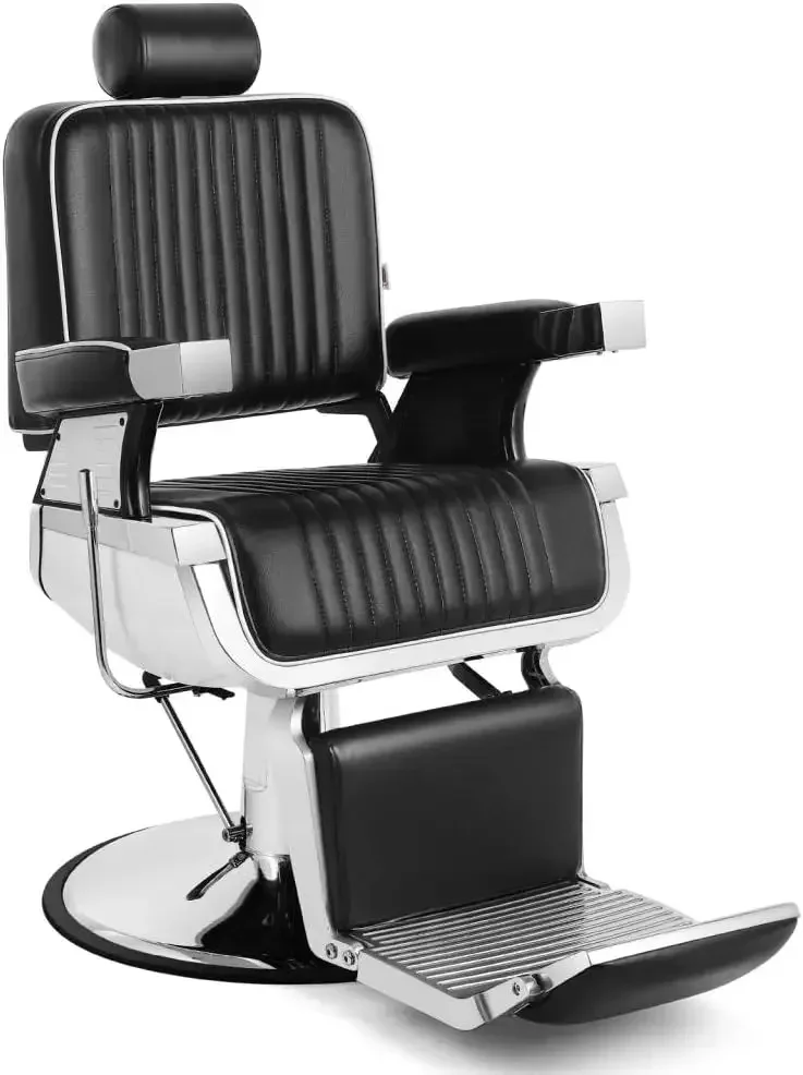 Barber Chair Barbershop Chairs Hydraulic Recline Barber Chairs Salon Chair for Hair Stylist Chair Barber Salon Equipment