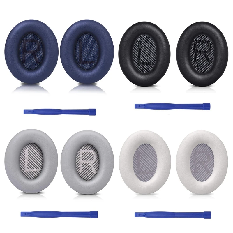 

Qualified Replacement Leather Repair Sponge Cover for Bo-se QC35 Headphone Cover Isolate Noise