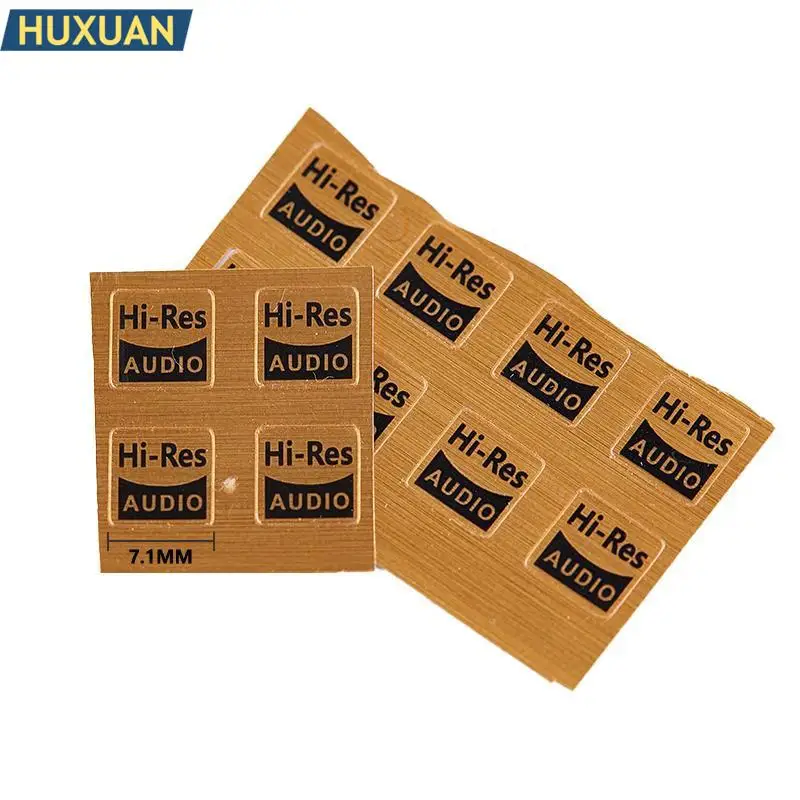 10pcs Hires Audio Stickers For Walkman Fiio Iriver Cayin Mp3 All Hifi