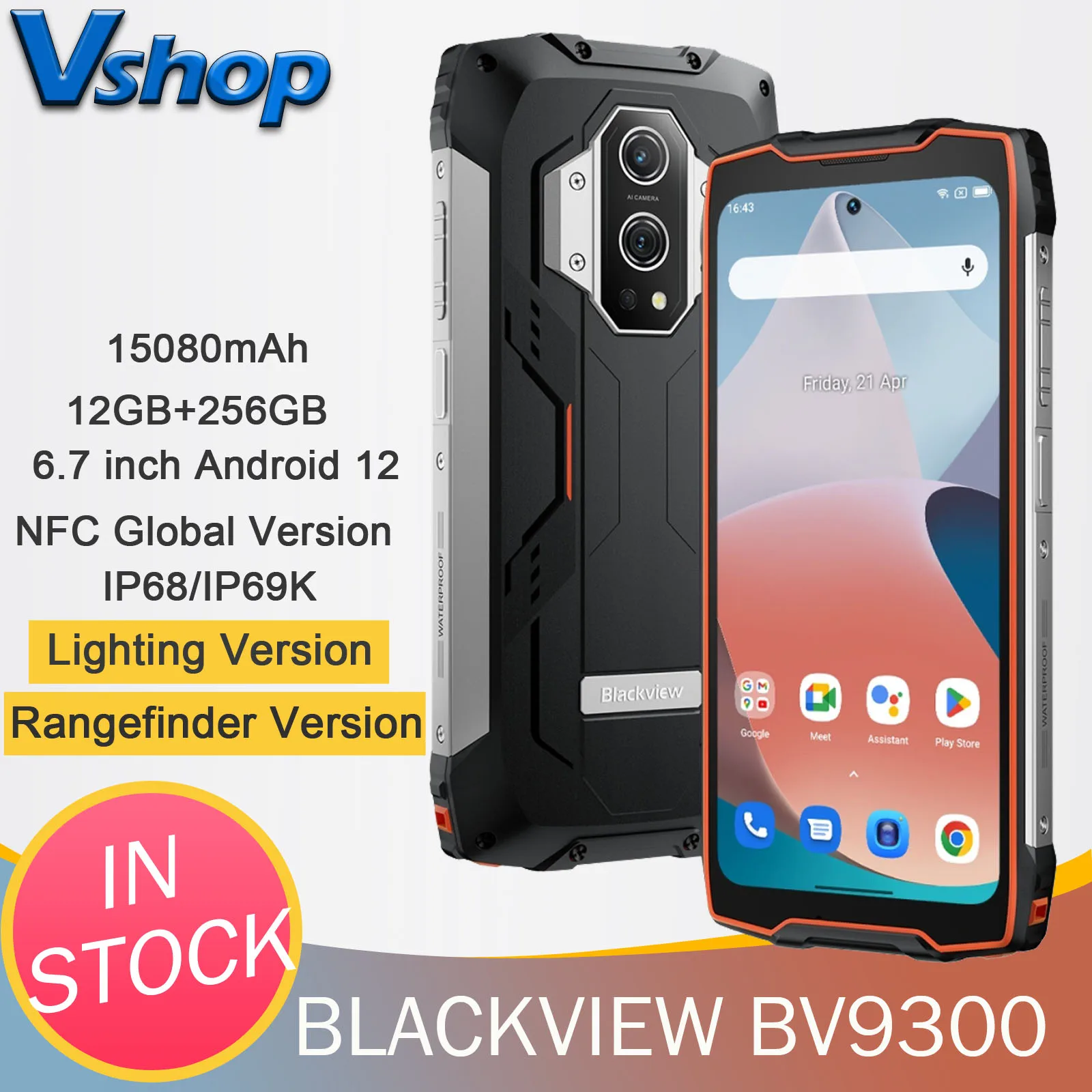 Blackview BV9300 Pro Introducing  A Superbright Dual-Display Rugged  Lifestyle. 