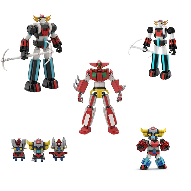 Конструктор MOC-goldorзаостренная серия роботов Mecha украшение для фигурок