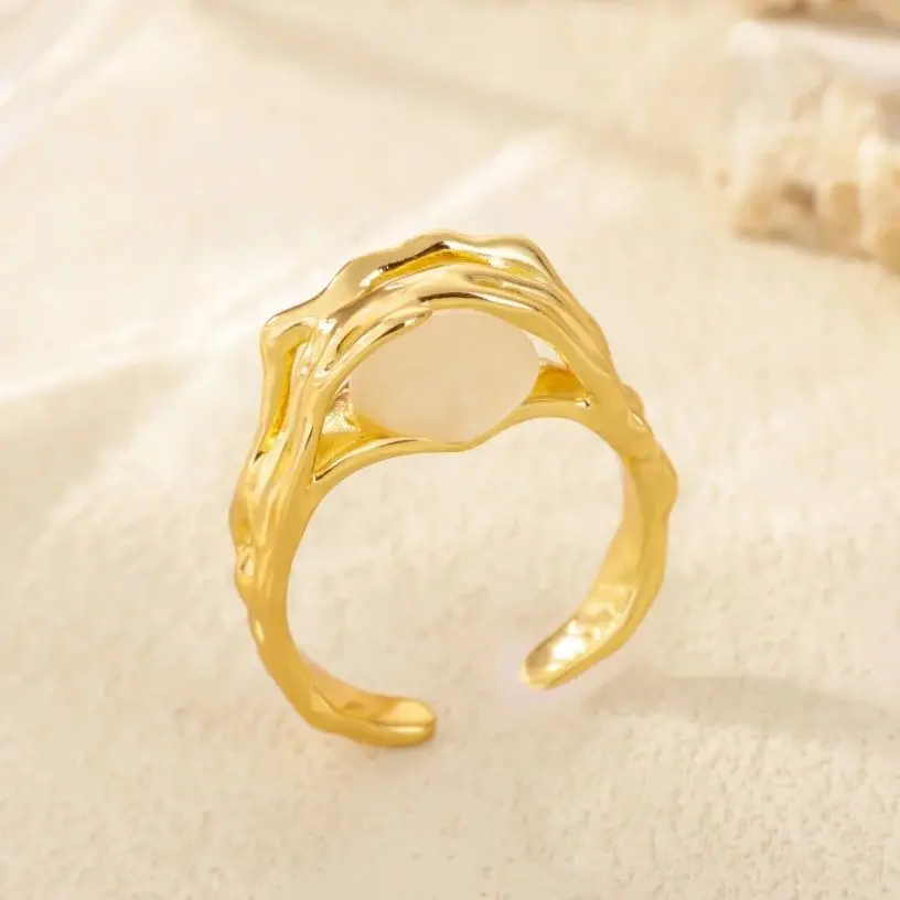 Natural Stone Rings For Women