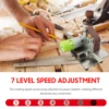 110V/220V Polishing Grinding Machine Cutter Edges Sharpener Multifunctional Grinder Mini Electric Belt Sander 7 speed Adjustable 3
