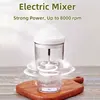 0.6L Electric Milk Frother,USB Portable Blender,Wireless Coffee Maker,Home Kitchen Egg Beater Mixer Machine,Whisk Cream Foam Cup 3