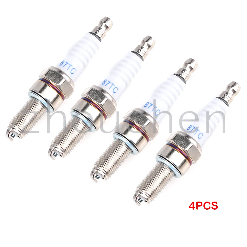 4pcs-lot-Motorcycle-Spark-Plug-B7TC-for-CR7E-CR7EIX-CPR7EA-9-CPR8EA-9 ...