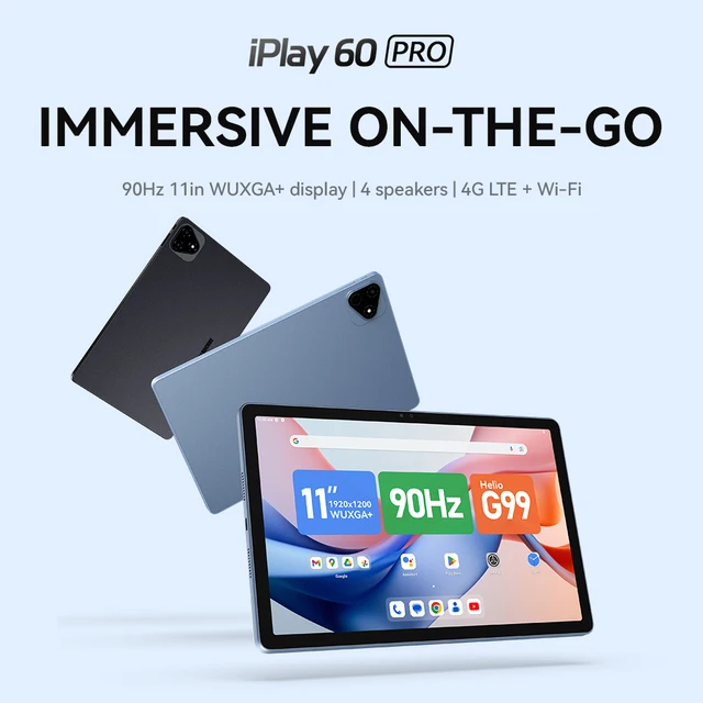 Alldocube iplay 60 pro 11 inch Tablet 6GB+6GB RAM 128GB ROM