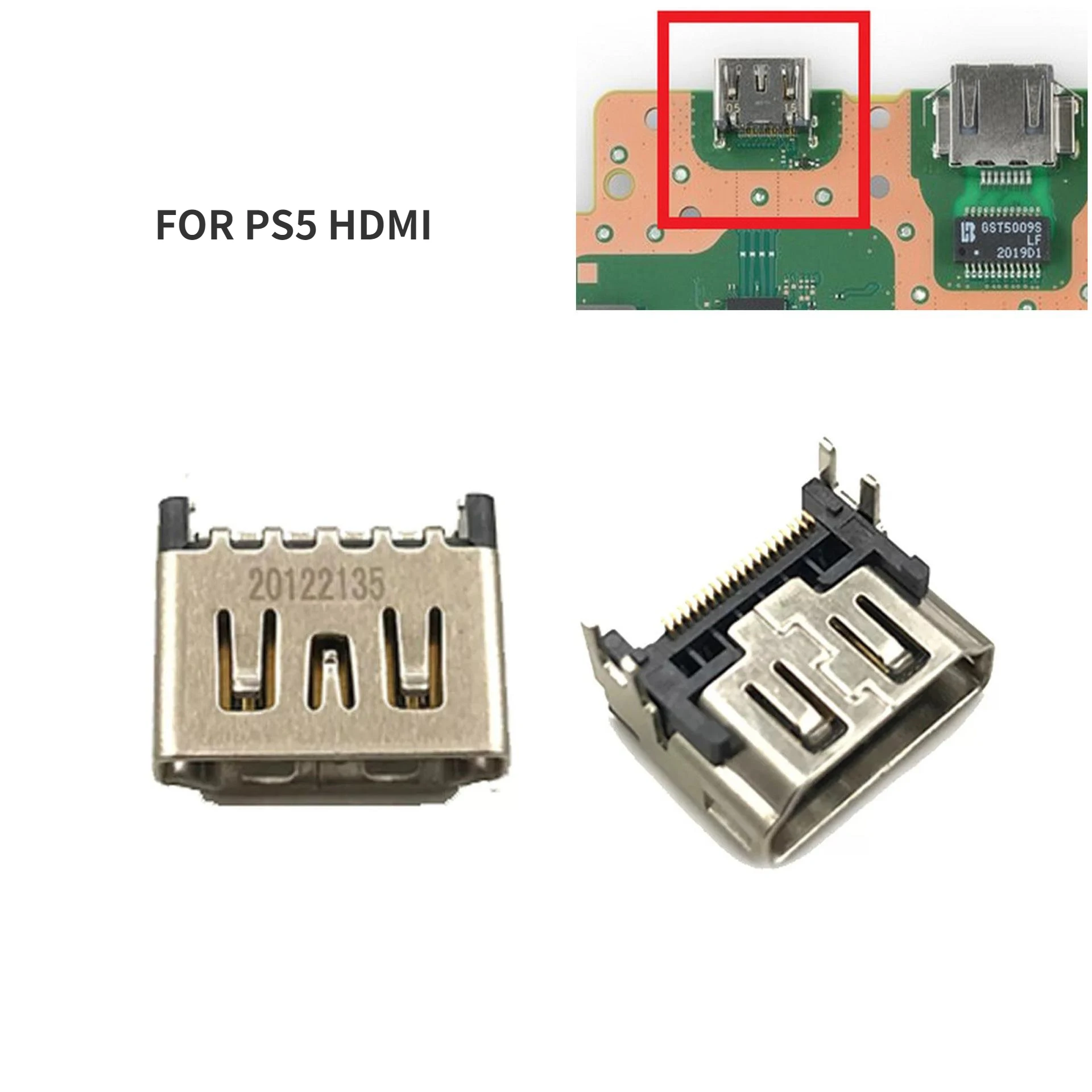 For Ps4 Ps5 console HDMI female HD interface Reverse Chip female 100pcs