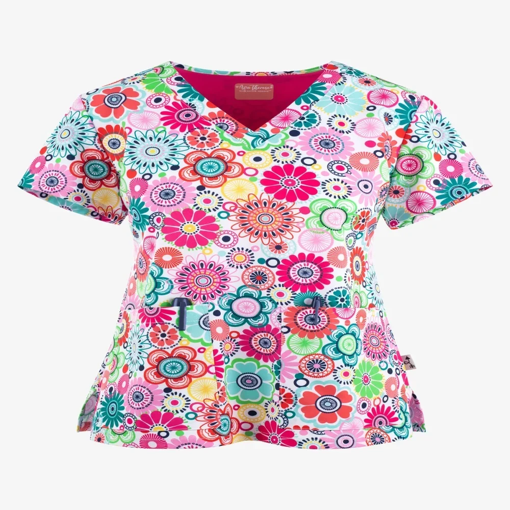 

New Fashion Casual Women's Clothes with Free Shipping Large Pocket Design T-shirts V-neck Crop Female Clothes Short Sleeves Tops