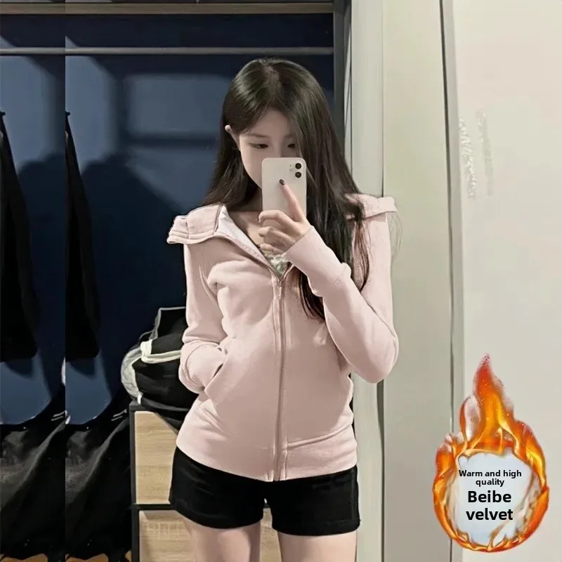 Pink-fleece-lined [Tmall TikTok quality]]