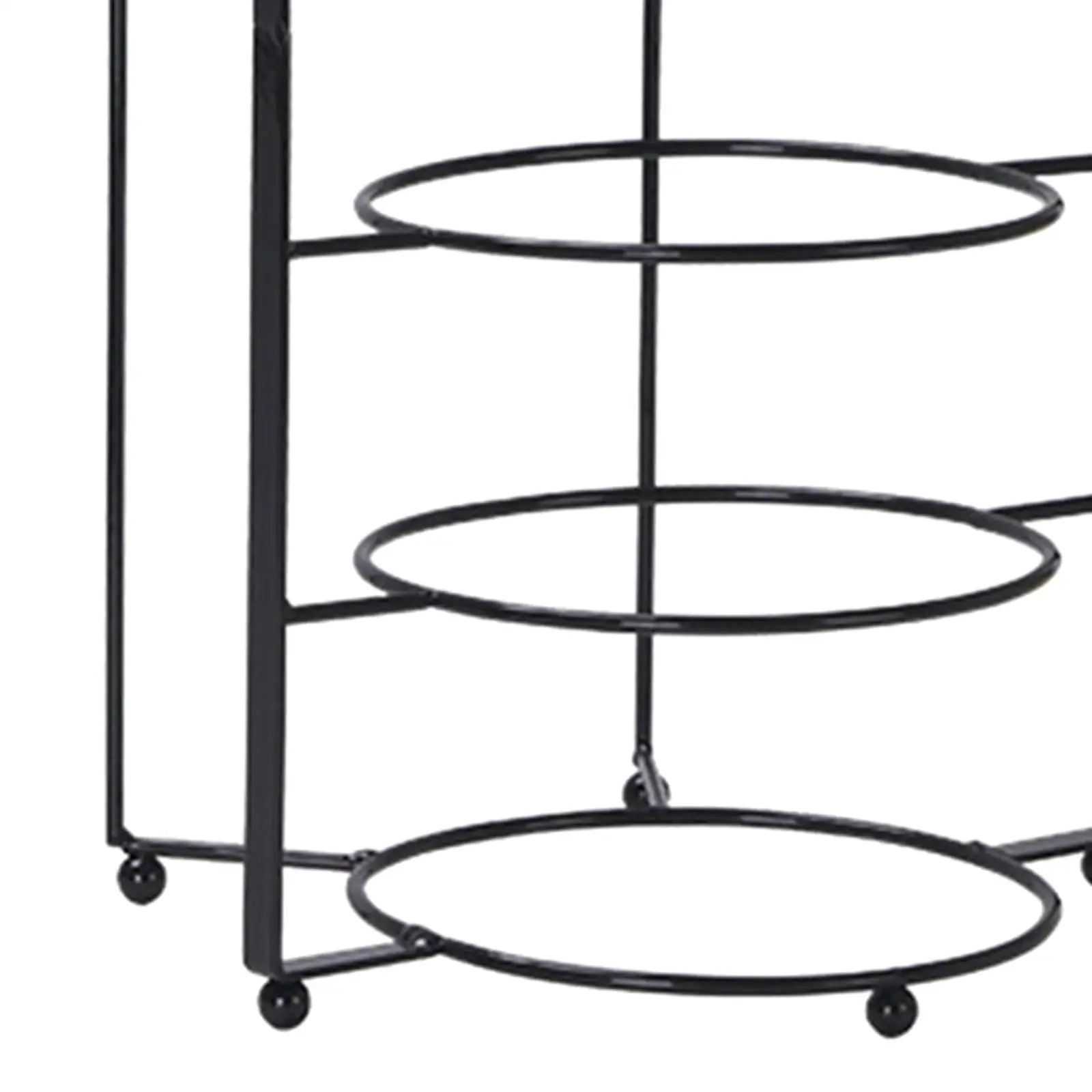 Kitchen Counter Rack Durable Multipurpose Industrial 23x45cm Carbon Steel Room Decor Dish Storage Rack Kitchen Storage Shelf