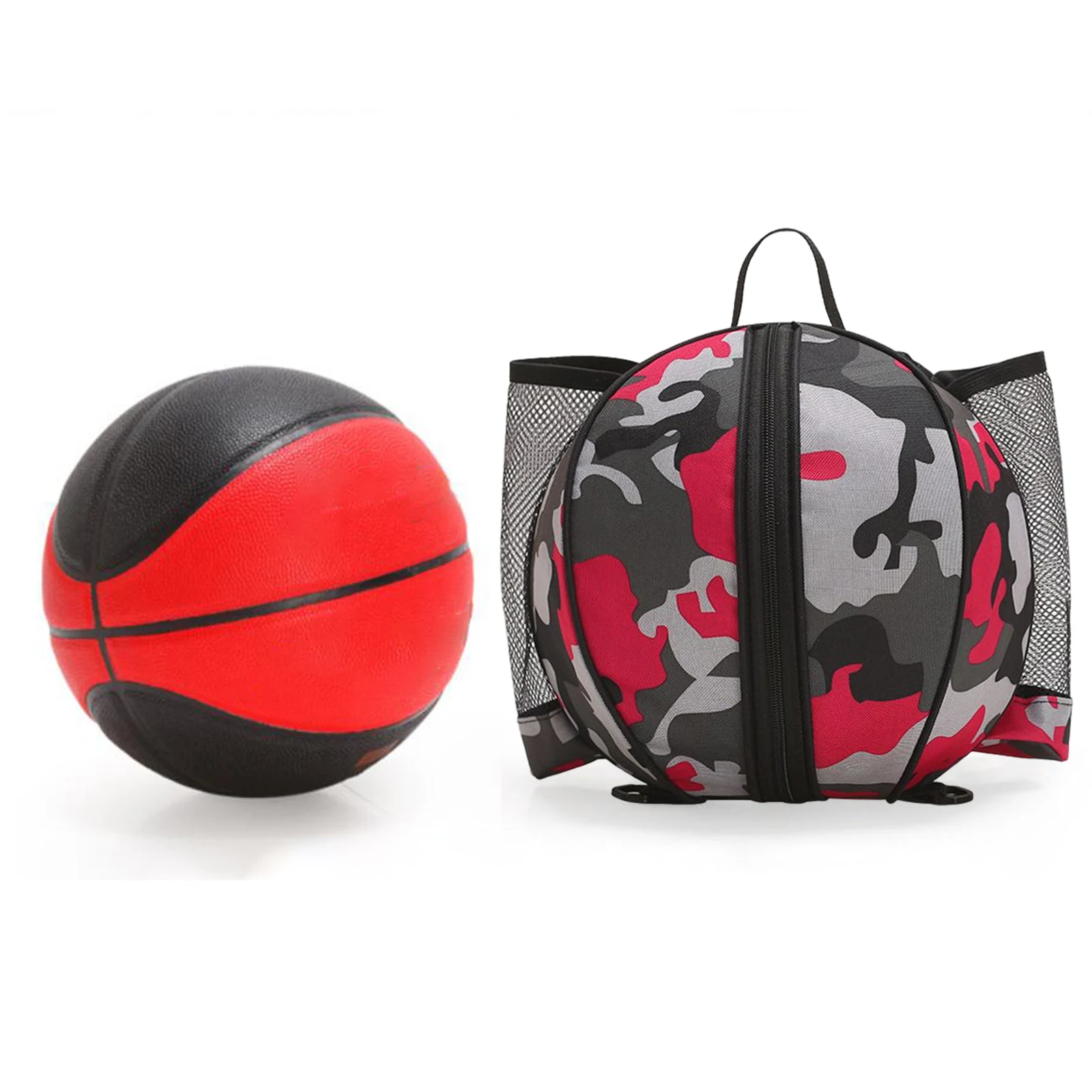 Round Shape Basketball Backpack Sports Training Bags Soccer Football Volleyball Ball Fitness Storage Gym Sack Pack sports ball storage bag sports ball bag