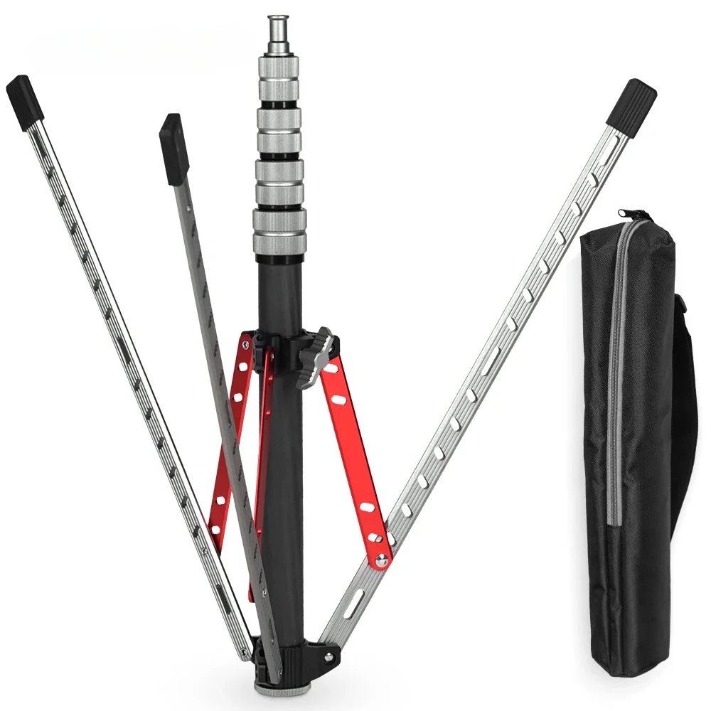 

Ambitful TFZ5 II Upgraded Carbon Fiber Light Stand Camera Tripod for LED Video Light Studio Softbox Flash Umbrellas Reflector
