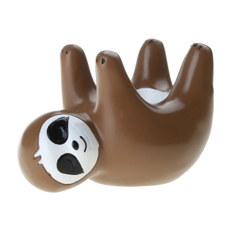 

Sloth Rings Display Stand Desktop Wedding Rings Earrings Necklace Raccoon Jewelry Art Decoration Storage Rack