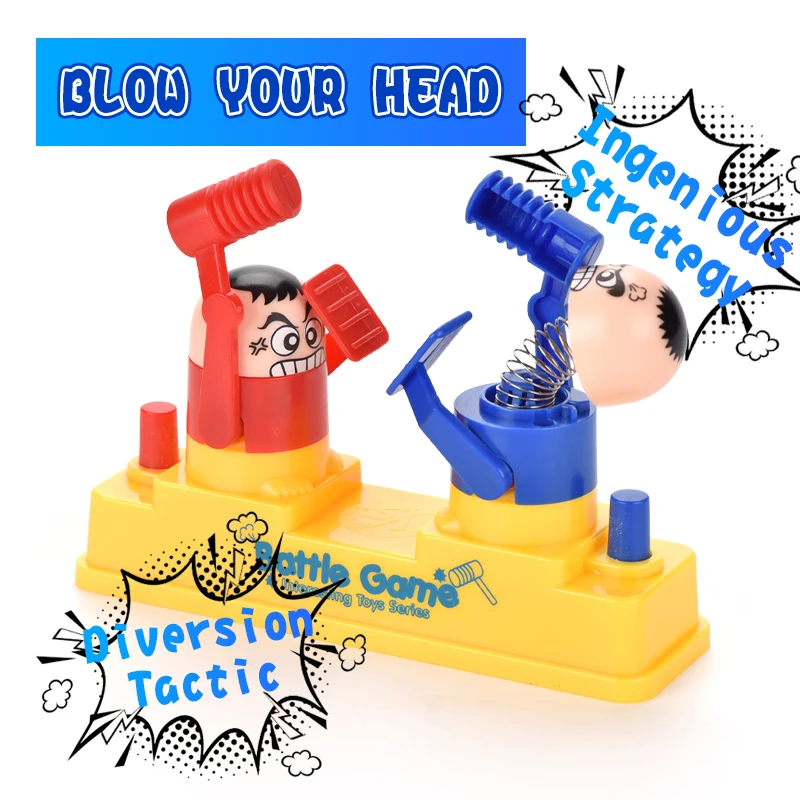 Prank Toys Children's Two-person Head Fidgeting Parent-child Interactive