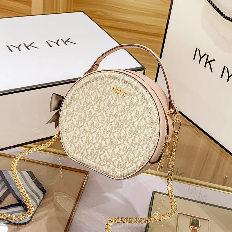 mk round sling bag