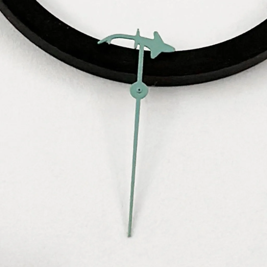 Enhanced Shark Fin Second Hand Watch Accessory with No Night Light Feature