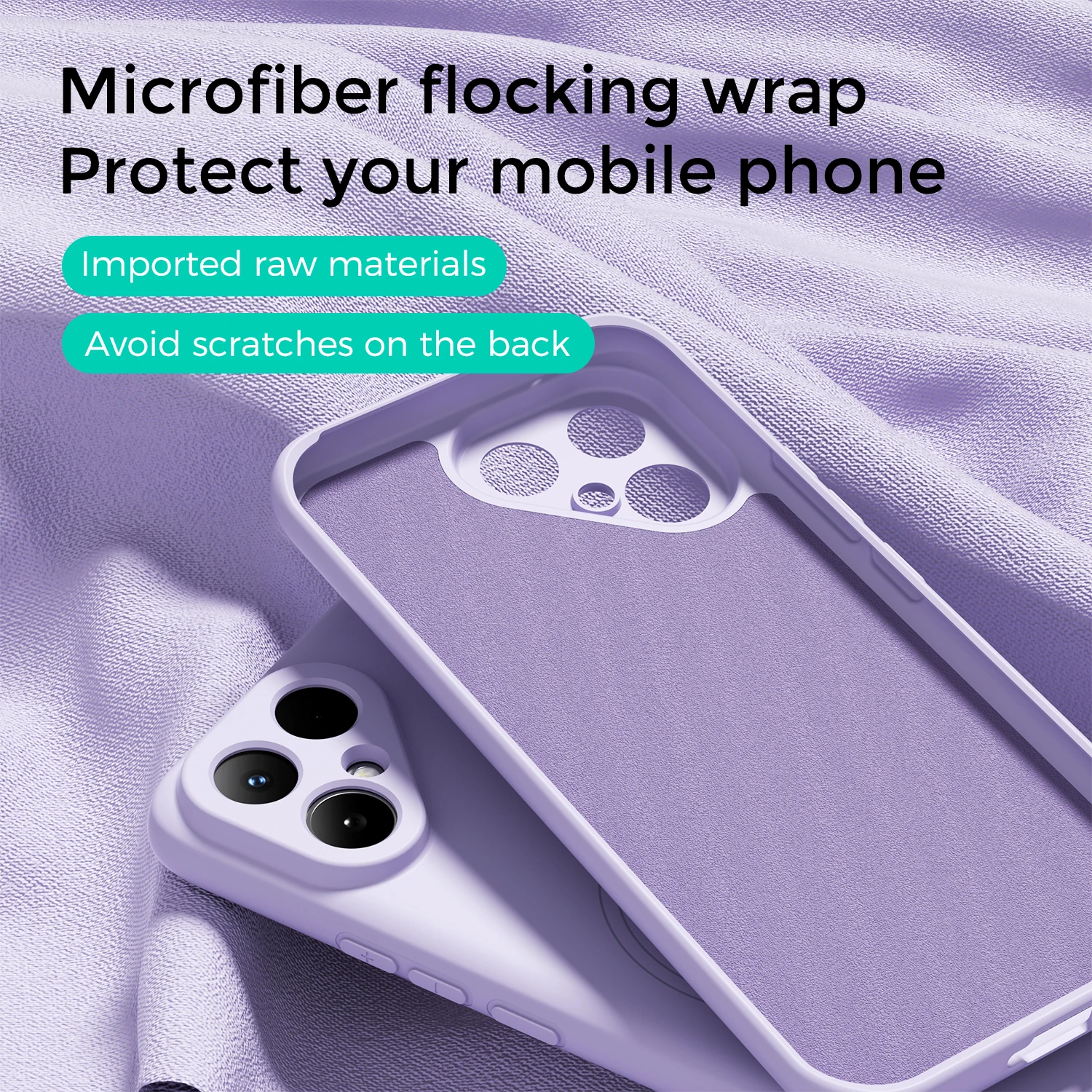 Magnetic Wireless Charging Liquid Silicone Shockproof Case - Ultra Slim Soft Cover