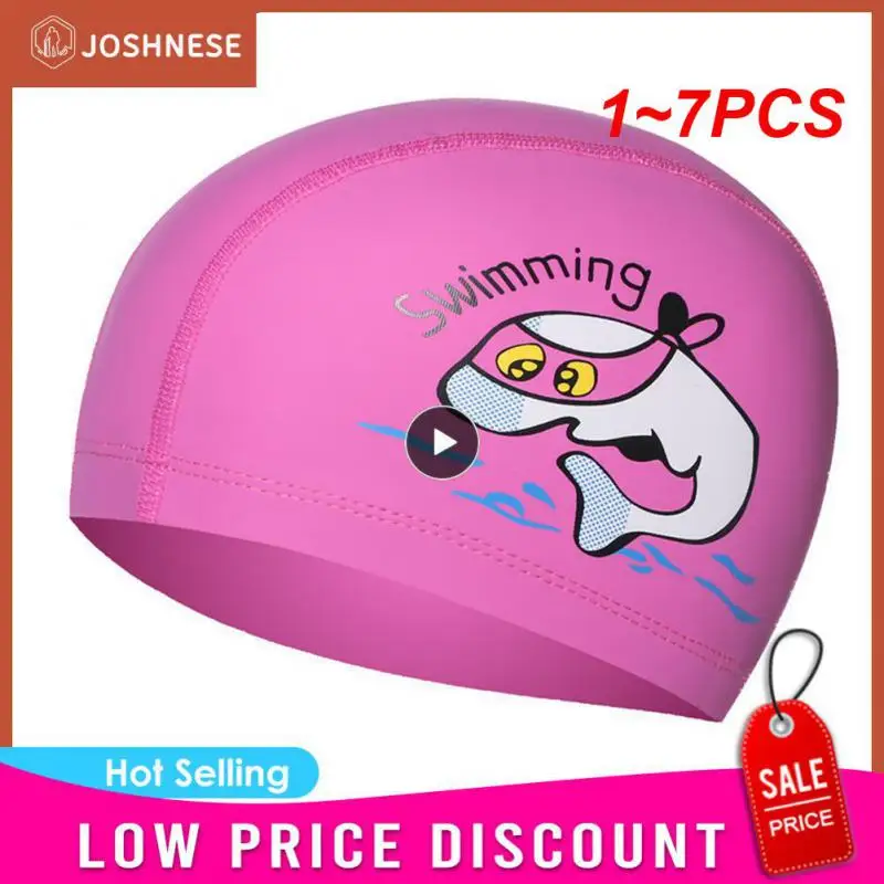 

1-7 шт., детская эластичная шапка с ушками