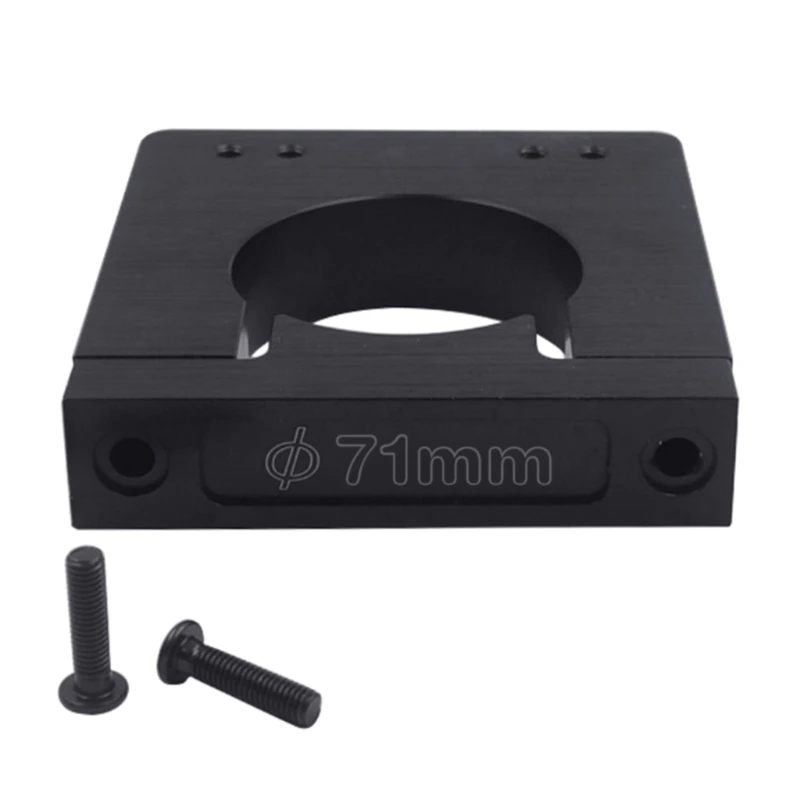 

Aluminum Alloy Spindle Motor Base Clamp Fixing Bracket Inner Diameter 71mm