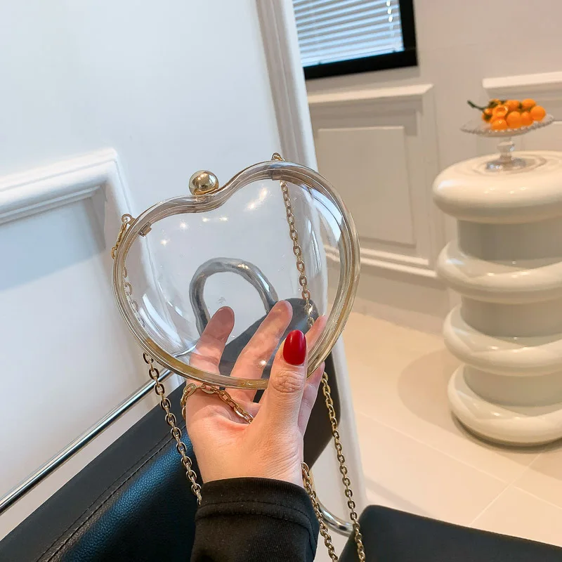 

Women Shoulder Bags Transparent 2023 New Spring Autumn Purses and Handbags Korean Style Fashionable Women Shoulder Bag