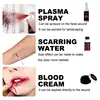 Halloween Makeup Kit Professional Face Body Paint Spooktacular Wound Scar Wax Makeup Fake Scab Blood Spatula Spooky Painting Kit 5