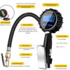 Dial Size Digital Pressure Gauge LCD Backlight Quick Connect Coupler 3-200 PSI Tire Inflator Air Chuck Compressor Accessories 5