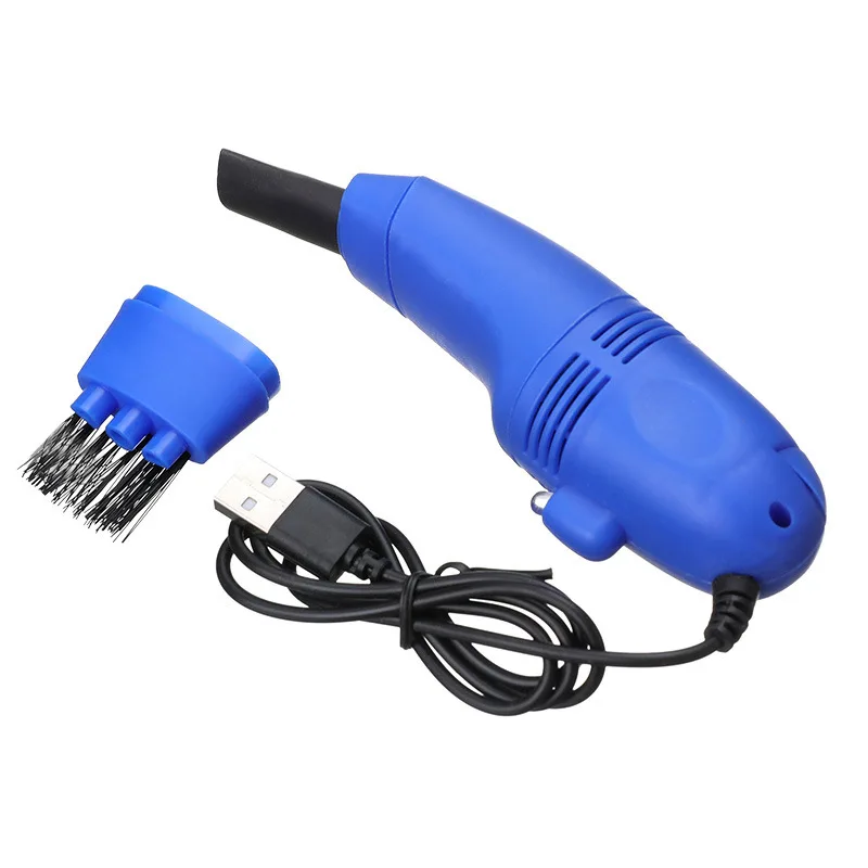 Portable Mini USB Vacuum Cleaner Keyboard Brush Laptop Shell Cleaner Dust Brush Mini USB Vacuum Cleaner Computer Cleaning Tool