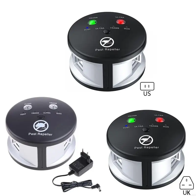F68D Plug-In Ultrasonic Repeller No Chemicals No for Touch Pet Saf