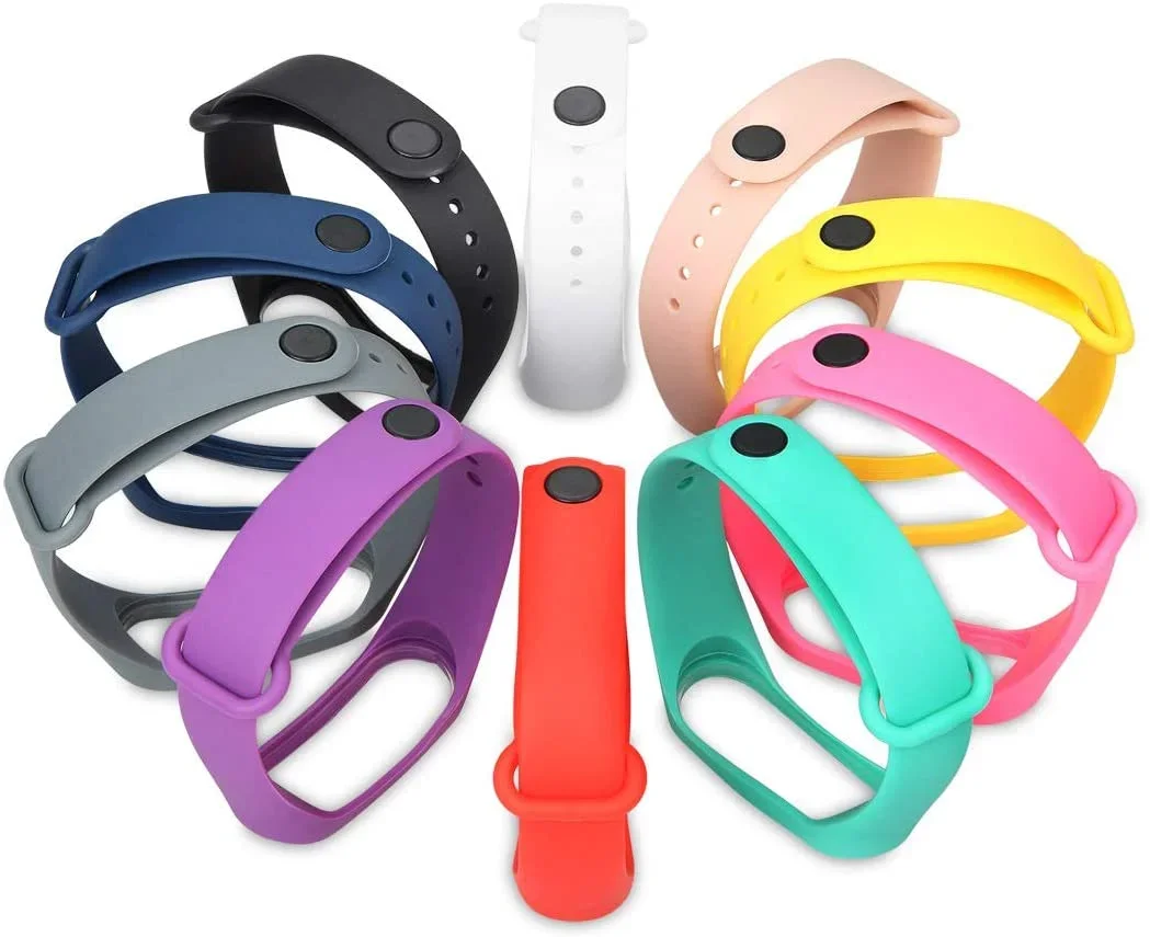 Versatile Sports Silicone Strap - Soft and Durable Wristband Bracelet