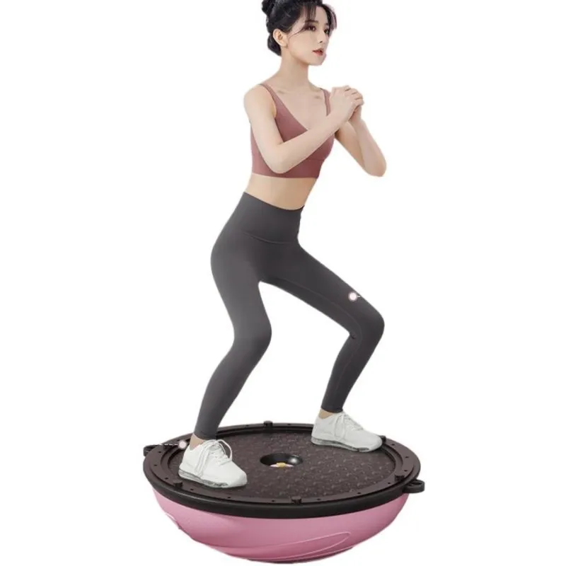 Wave Velocity Ball Semicircle Balance Yoga Ball Fitness Material Hemisphere Pilates Persian Bosu Trainer