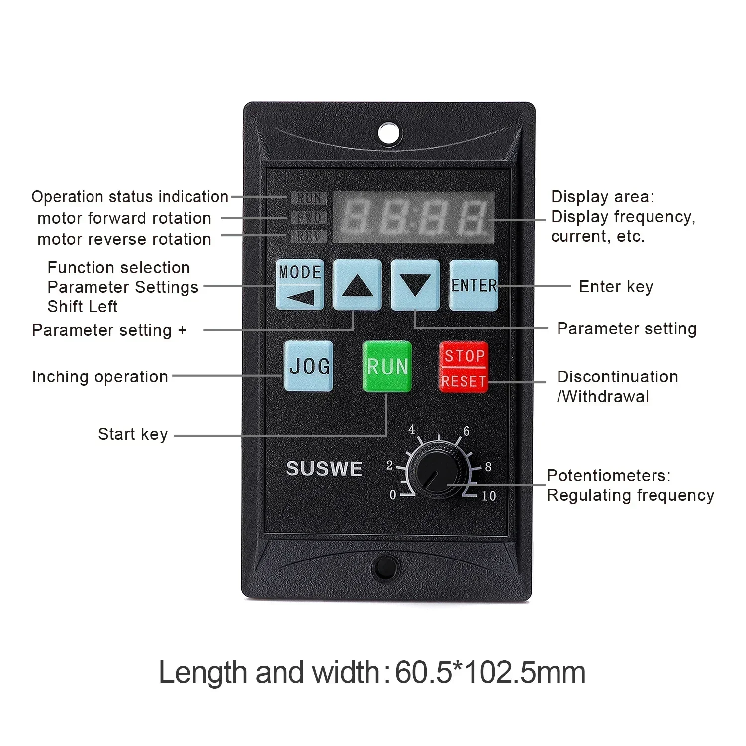 750W speed regulator MCU T13-750W-12-H single-phase input 220V three-phase input 220V motor controller dc motor speed controller motor speed controller electric motor speed controller