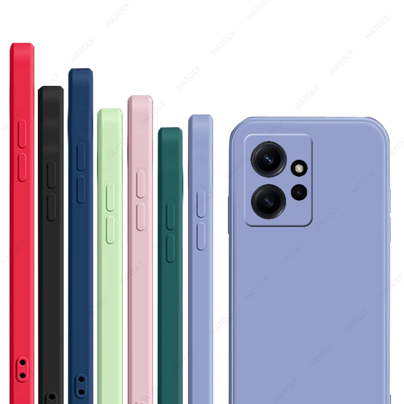 Per Xiaomi Redmi Note 12 Custodia Per Xiaomi Redmi Note 12 5G 4G Custodia Per Telefono In Silicone Liquido Globale Per Redmi Note 12 Pro Plus