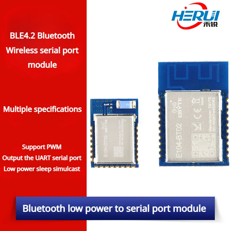 

DA14580 TLSR8266 BLE4.2 Bluetooth wireless serial port module Transmission master from one low power consumption