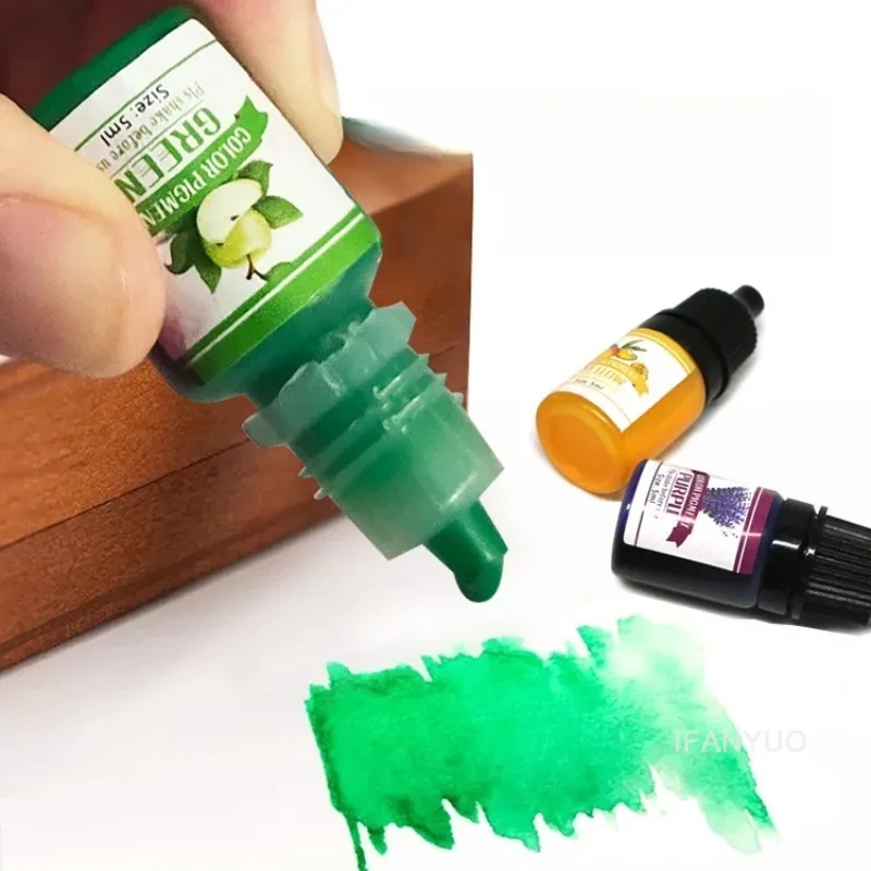 Vibrant 24-Color Epoxy Resin Pigment Set for Creative DIY Projects