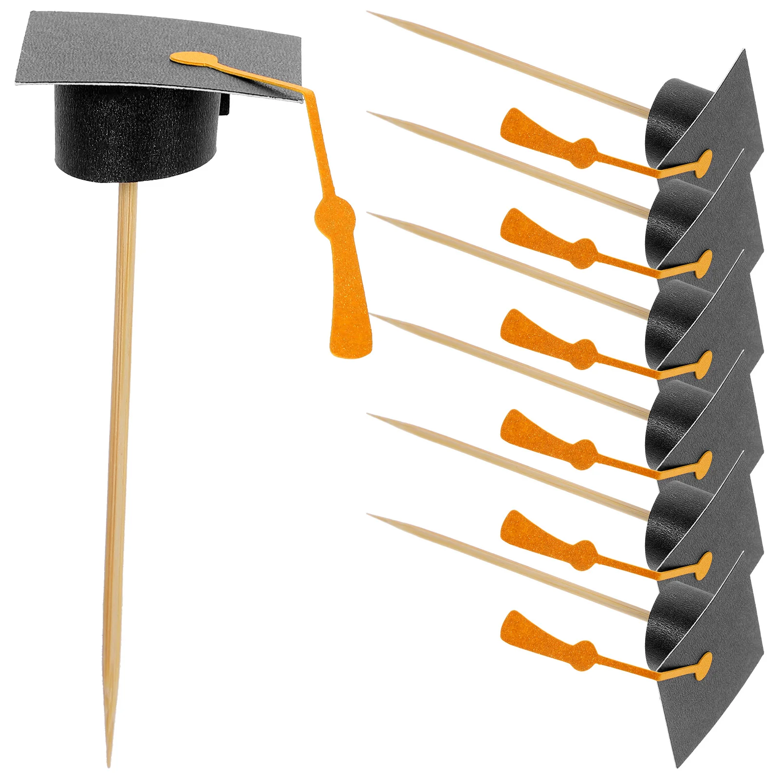 

7pcs Graduation Cake Toppers Graduation Cupcakes Topper Graduation Cake Decorations