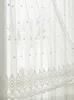Chinese Modern Simple Ruyi Embroidered Gauze Curtain Curtains for Living Dining Room Bedroom Breathable,Translucent Nordic Style 5