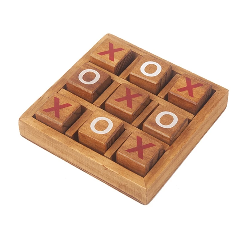 

XO Board Game Toy Leisure Parent-Child Interaction Game Board Chess Developing Intelligent Puzzle Game Educational E56D