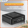 2x10G SFP+12th Gen Firewall Mini PC Intel Core 3-N355 i3-N305 N150 2xi226-V 2.5G DDR5 2xNVME NAS Server MiniPC pfSense Proxmox 1