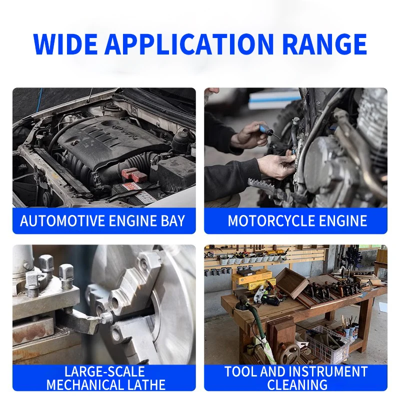 Car Engine Cleaner & Engine Bay Cleaner - Powerful Degreaser for Oil Sludge & Grease Fuel System & Throttle Body Cleaning 4