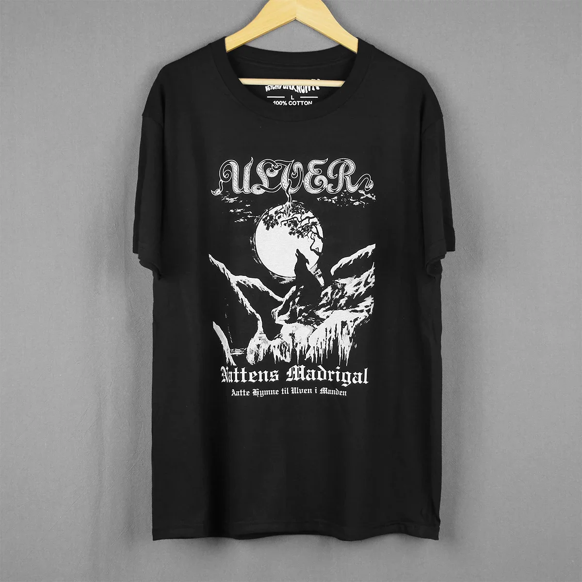 

Ulver T-Shirt The Madrigal Of Night Black Metal Satyricon Agalloch Cotton Summer Tee