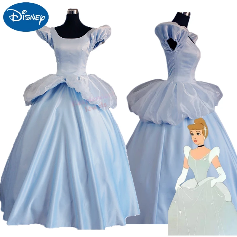 Disney Princess Cinderella Cosplay Costumes Adult Women Female Cosplay ...
