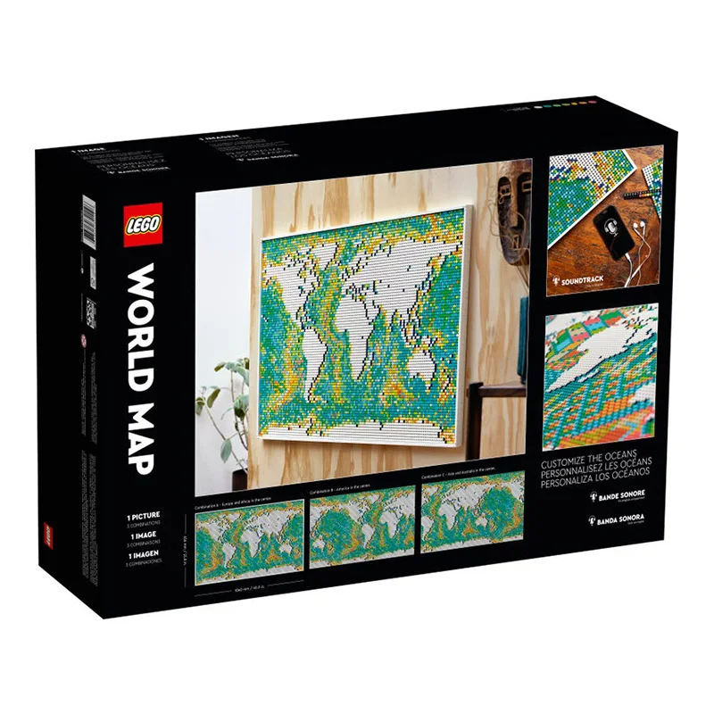 LEGO [100% Original]®Carte du monde Art 31203 (11695 pièces) - AliExpress