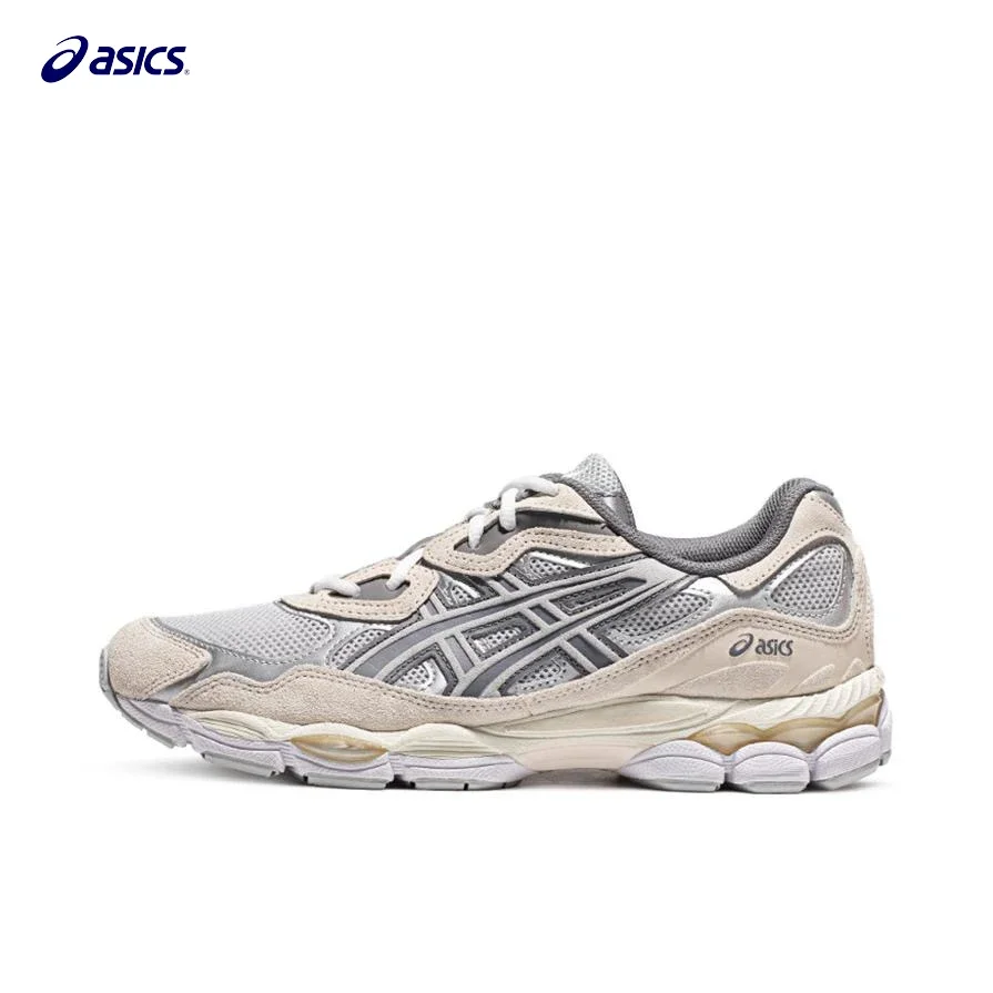 Asics GEL-NYC Men and Women Running Shoes Sneaker Breathable Sport Shose Balance Retro Sneakers Fabric Synthetic Leather