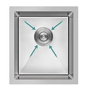 13 in undermount bar sink