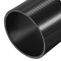 High-Performance 25-127mm Silicone Coupler Pipe - Turbo Intake - Black - Image 6